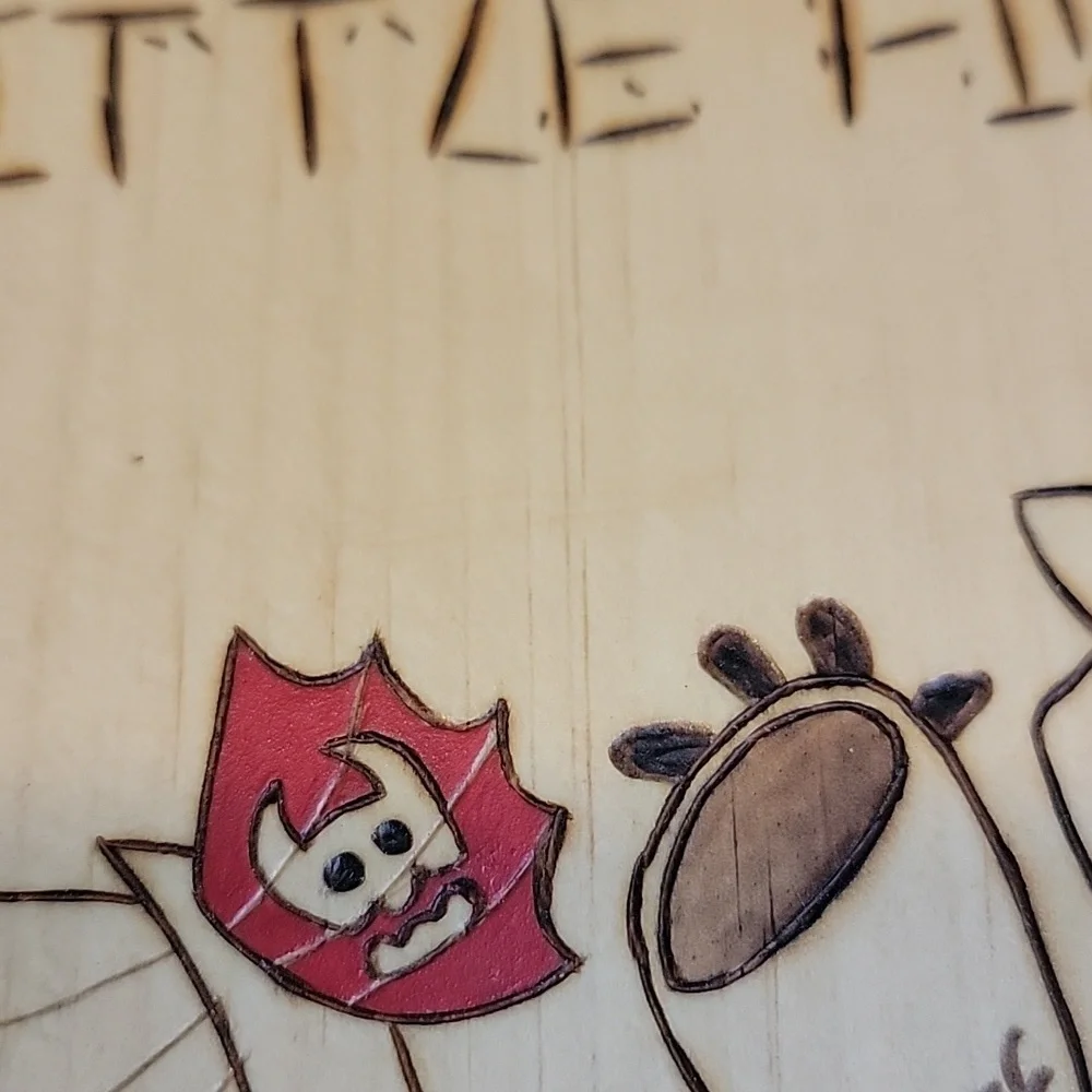 Toothless pyrography - Picture 6 of 7